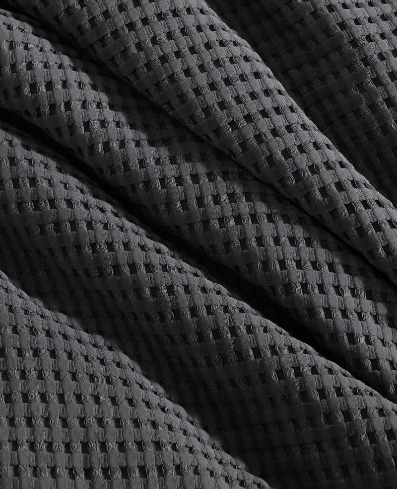 Kenneth Cole - Solid Waffle Duvet Set Bedding