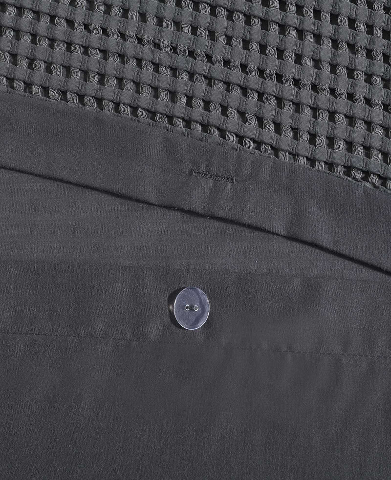 Kenneth Cole - Solid Waffle Duvet Set Bedding