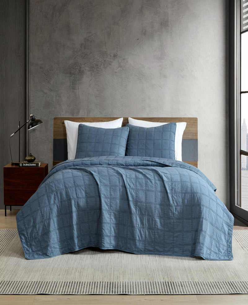 Kenneth Cole - Stonewashed Quilt Set Bedding