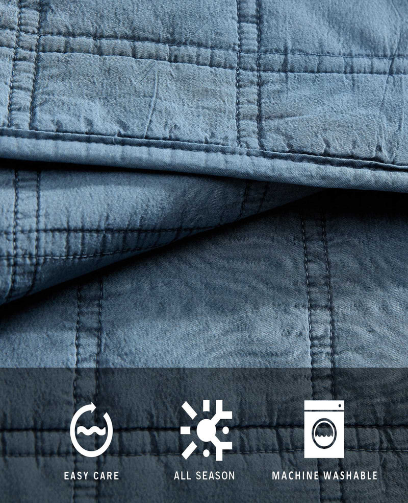 Kenneth Cole - Stonewashed Quilt Set Bedding