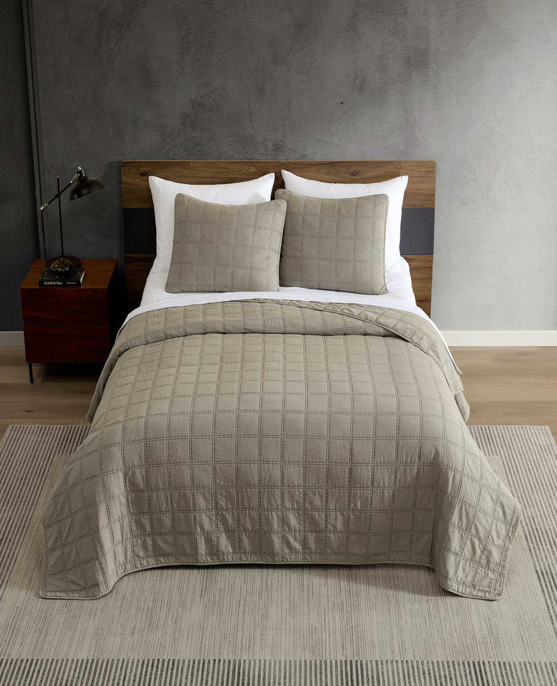 Kenneth Cole - Stonewashed Quilt Set Bedding