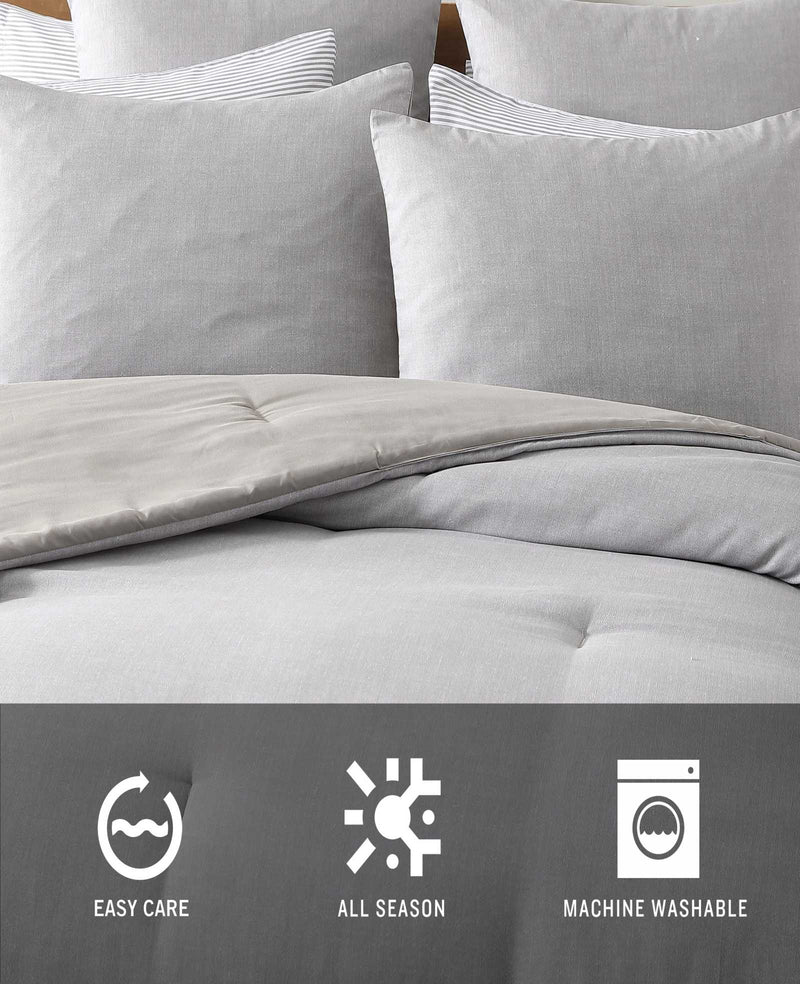 Kenneth Cole - Abstract Texture Comforter Set Bedding