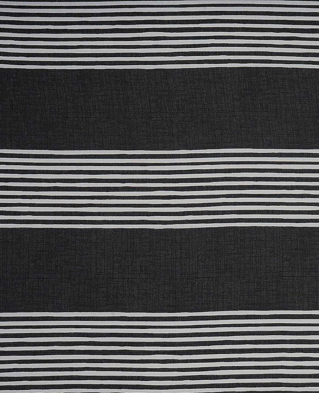 Banded Stripe Textured Comforter Set