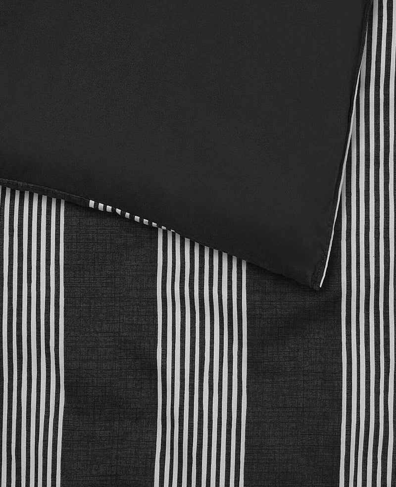 Kenneth Cole - Banded Stripe Textured Comforter Set Bedding