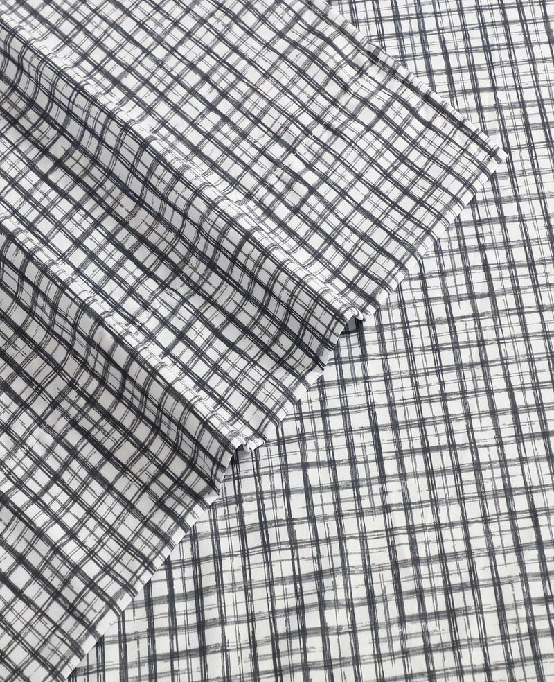 Kenneth Cole - Sketchy Check Sheet Set Bedding