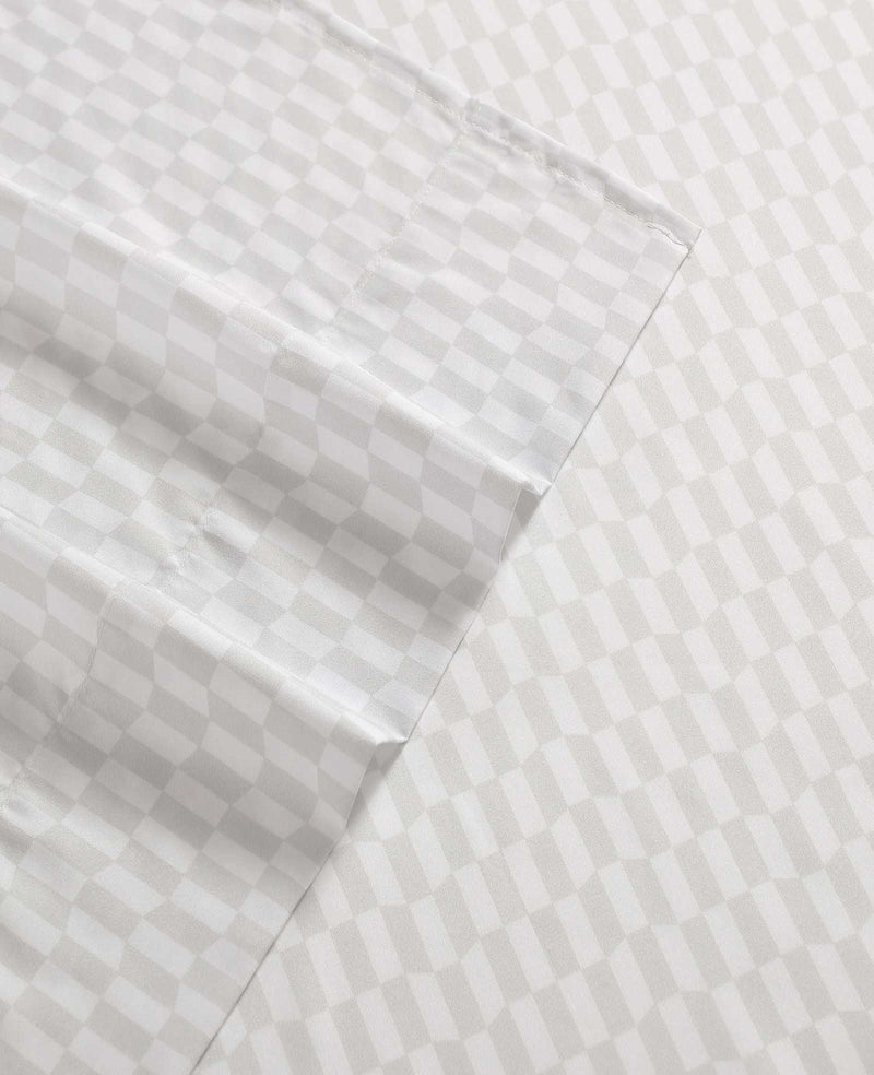 Kenneth Cole - Wavy Checker Sheet Set Bedding