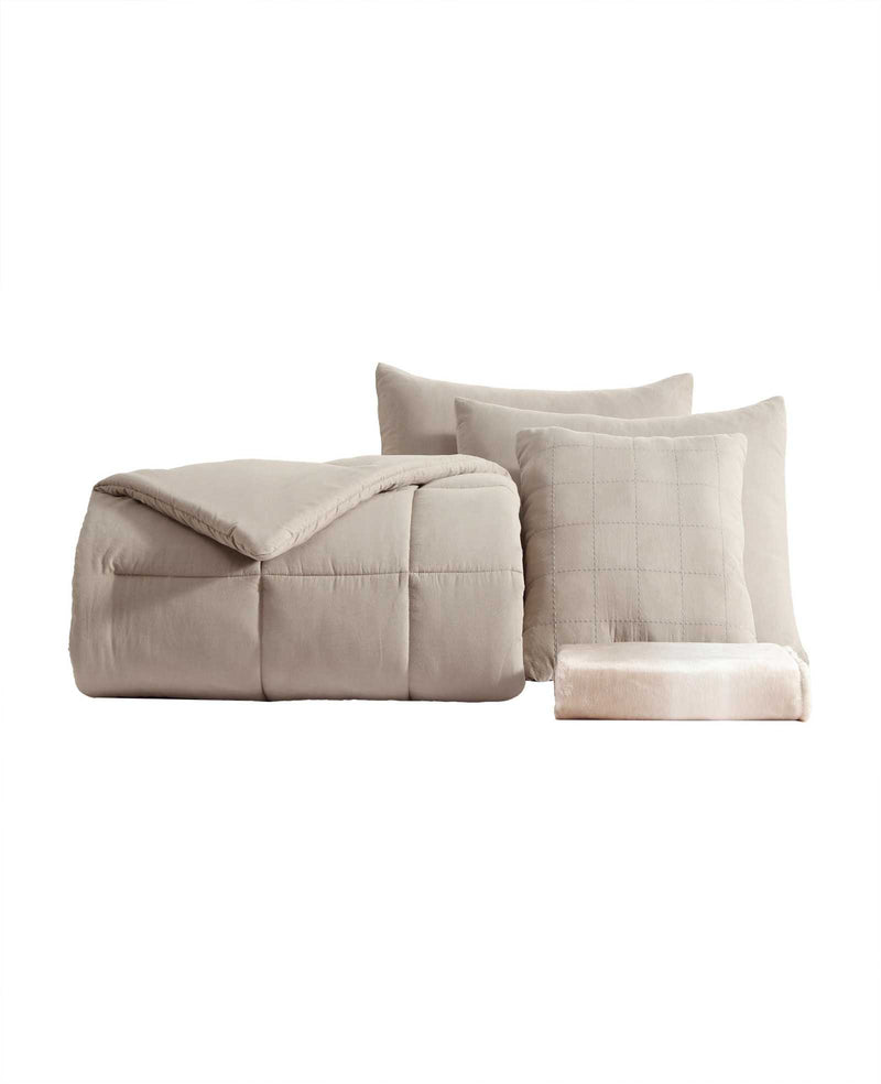 Kenneth Cole - Stonewashed Comforter Set Bedding