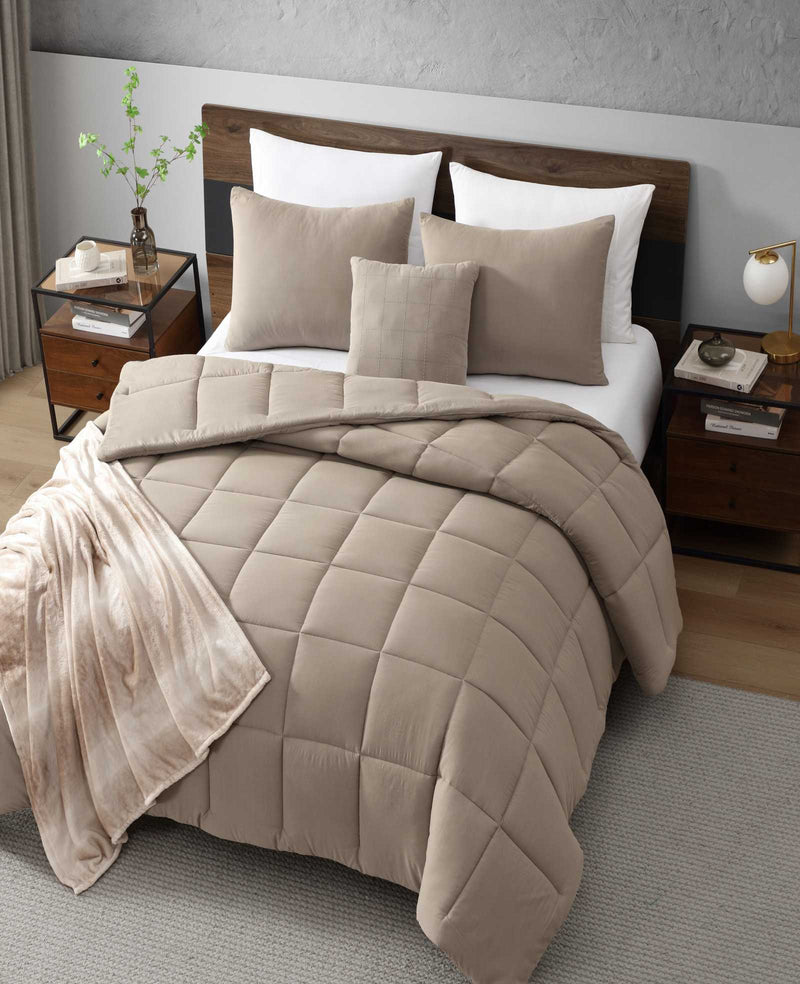 Kenneth Cole - Stonewashed Comforter Set Bedding