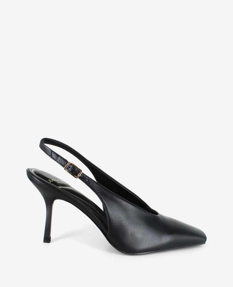 Kenneth Cole - Aerial Leather Slingback Heel WOMENS HEELS for Women