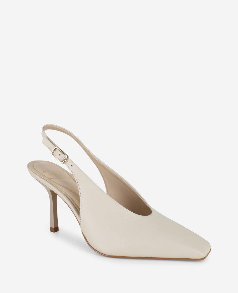Kenneth Cole - Aerial Leather Slingback Heel WOMENS HEELS for Women