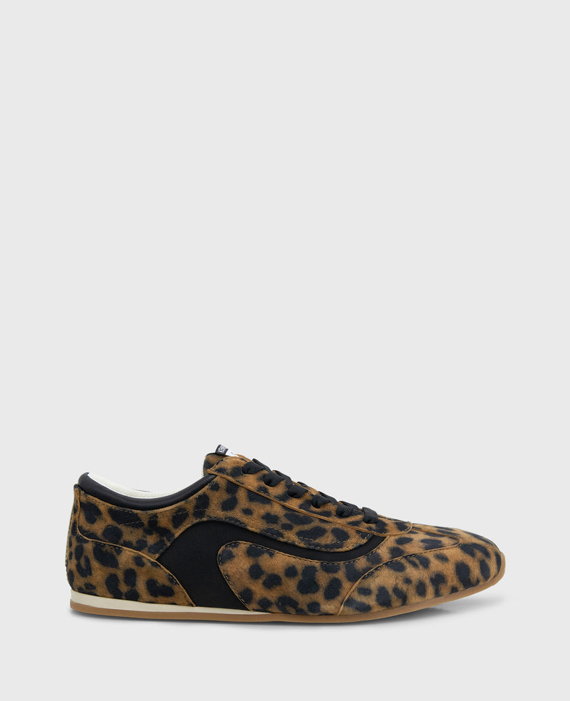 Kenneth Cole - Alma Leopard Suede Sneaker WOMENS ATHLEISURE for Women