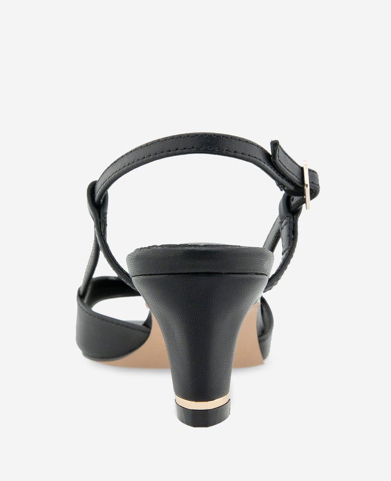 Kenneth Cole - Anna Leather Open Toe Slingback Sandal WOMENS HEELS for Women