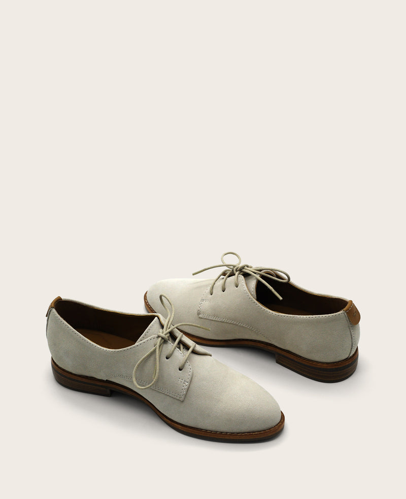 Gentle Souls Aronson Suede Oxfords, Womens, 7, Cream Gentle Souls Aronson Suede Oxfords, Womens, 7, Cream