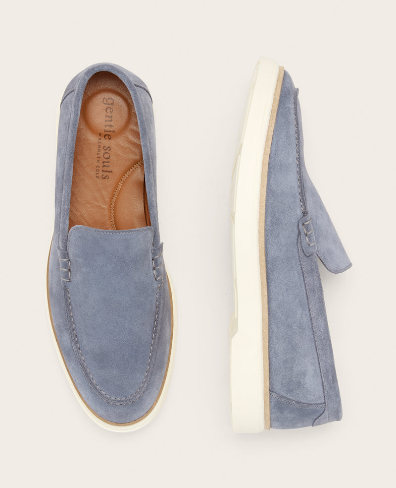 Kenneth Cole - GENTLE SOULS - Azores Suede Loafer MENS SLIP-ON for Men