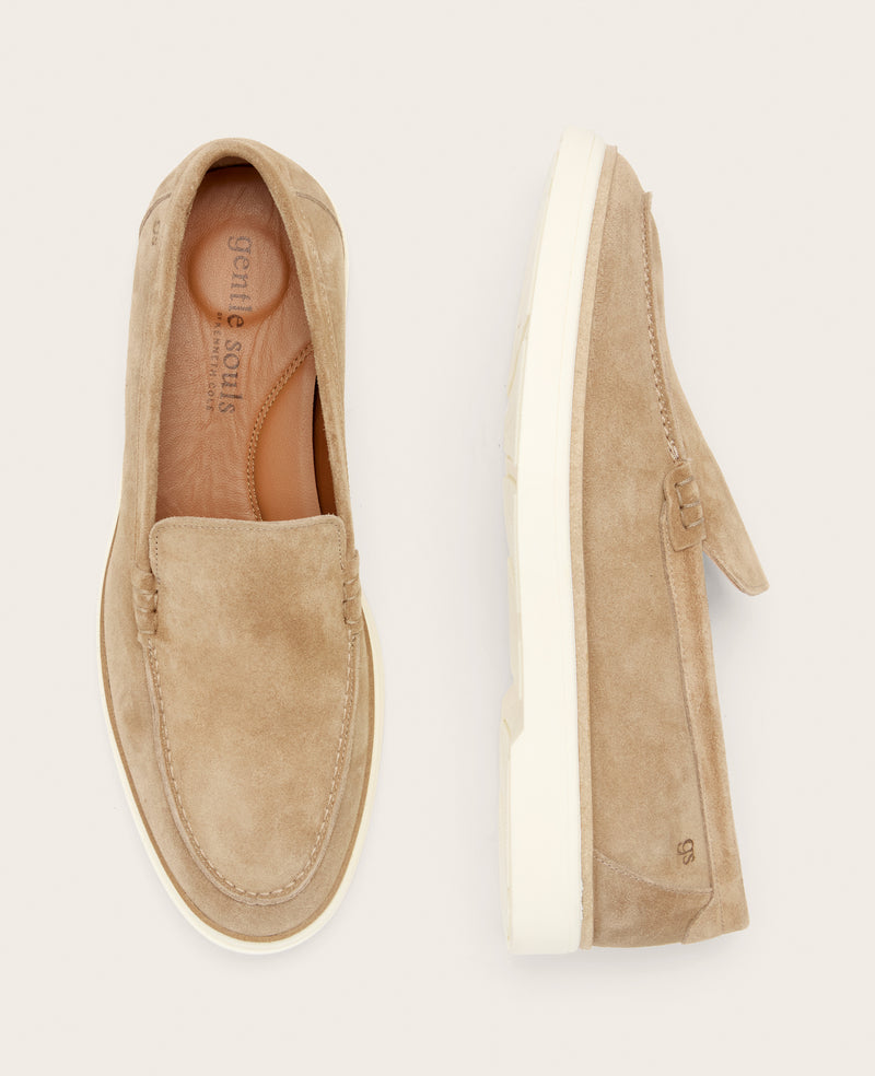 Kenneth Cole - GENTLE SOULS - Azores Suede Loafer MENS SLIP-ON for Men