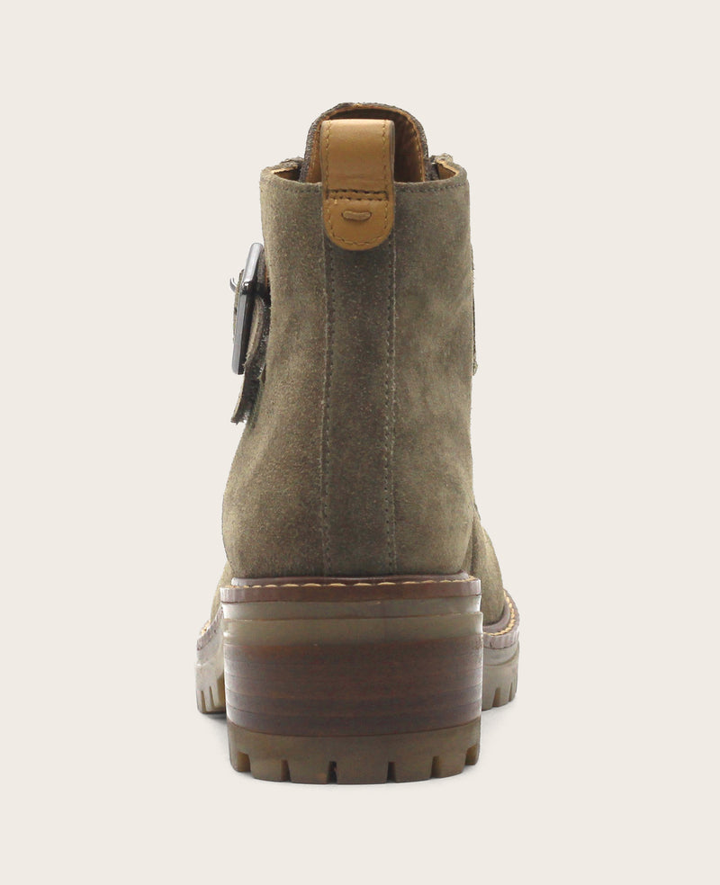 Kenneth Cole - GENTLE SOULS - Baden Suede Buckle Boot WOMENS BOOT for Women