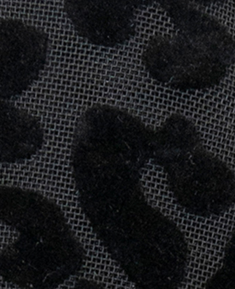 Kenneth Cole - Berkette Leopard Flocked Mesh Slingback WOMENS FLAT for Women