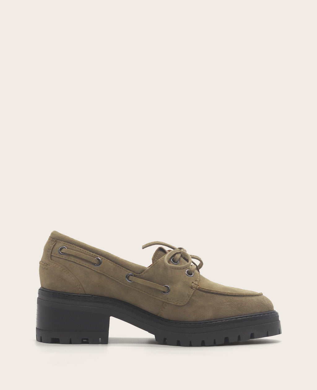 Kenneth Cole - GENTLE SOULS - Brigly Suede Lug Boat Shoe WOMENS FLAT for Women 