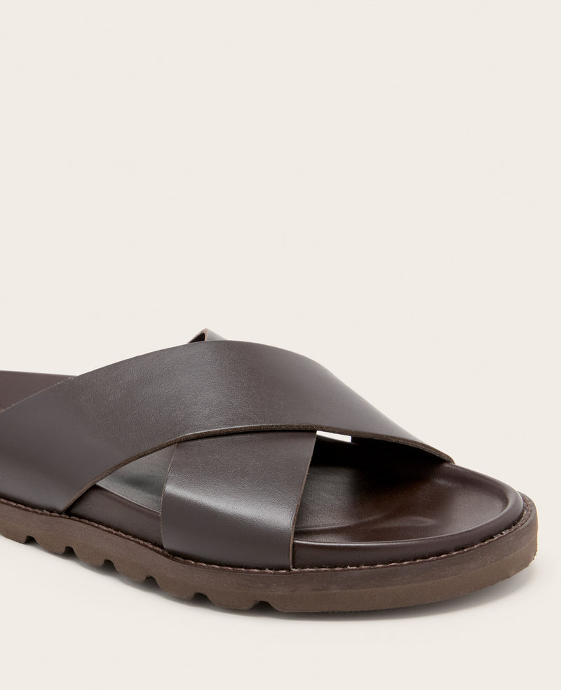 Kenneth Cole - GENTLE SOULS - Braga Leather Sandal MENS SANDAL for Men