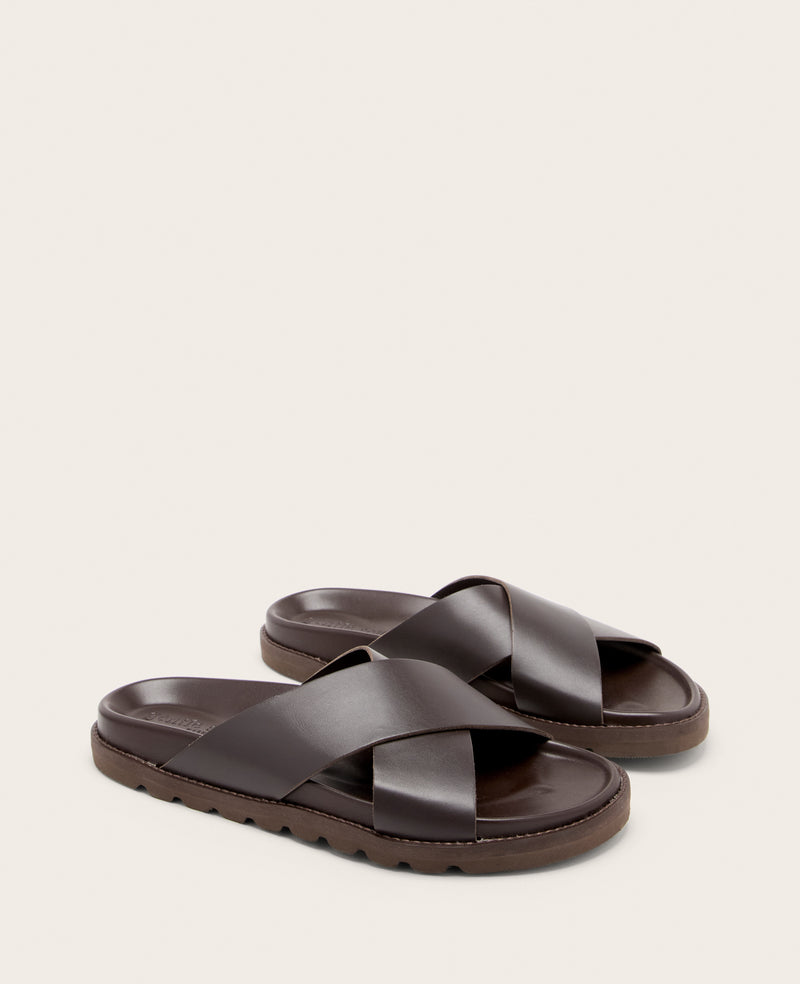 Kenneth Cole - GENTLE SOULS - Braga Leather Sandal MENS SANDAL for Men