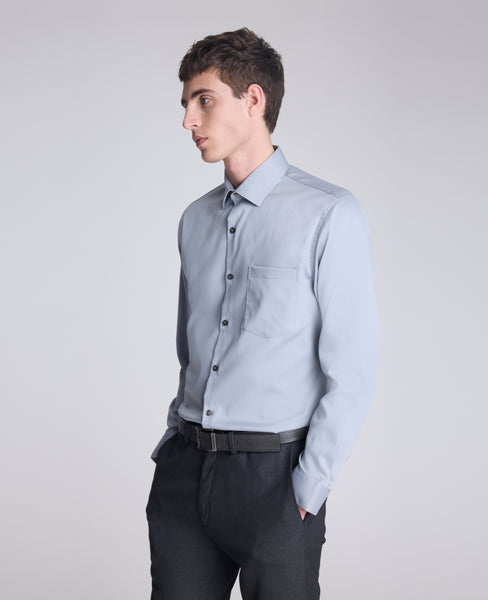 Kenneth Cole Men's Slim Fit Stretch Dress Shirt - Shirts Kenneth Cole Men's Slim Fit Stretch Dress Shirt - Shirts
