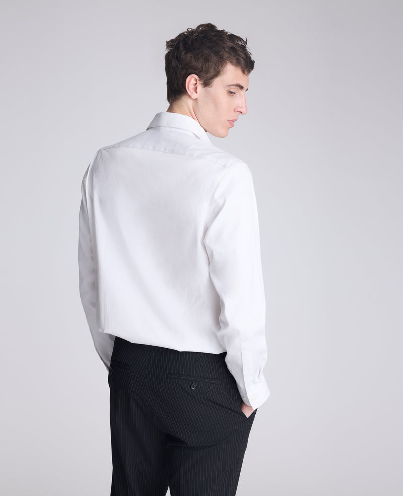 Buy Men's REACTION Slim-Fit Button-Down Dress Shirt, White Buy Men's REACTION Slim-Fit Button-Down Dress Shirt, White