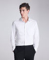 REACTION - Slim-Fit Button-Down Dress Shirt