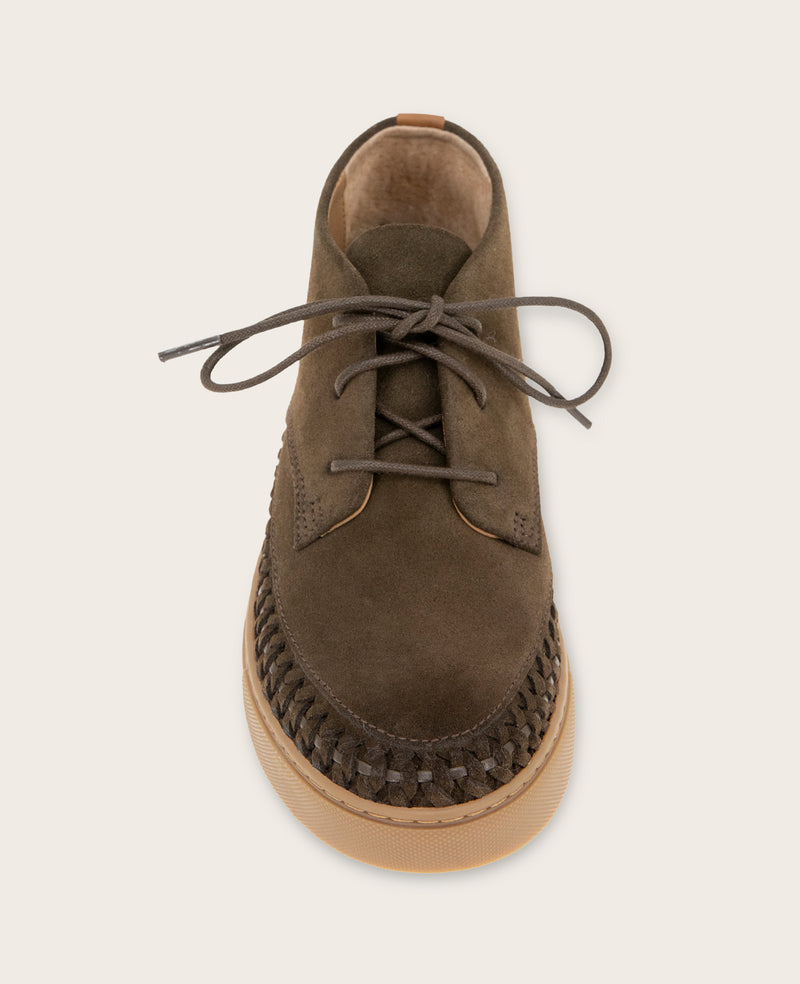 Kenneth Cole - GENTLE SOULS - Cacti Suede Braid Detail Sneaker Bootie WOMENS BOOT for Women