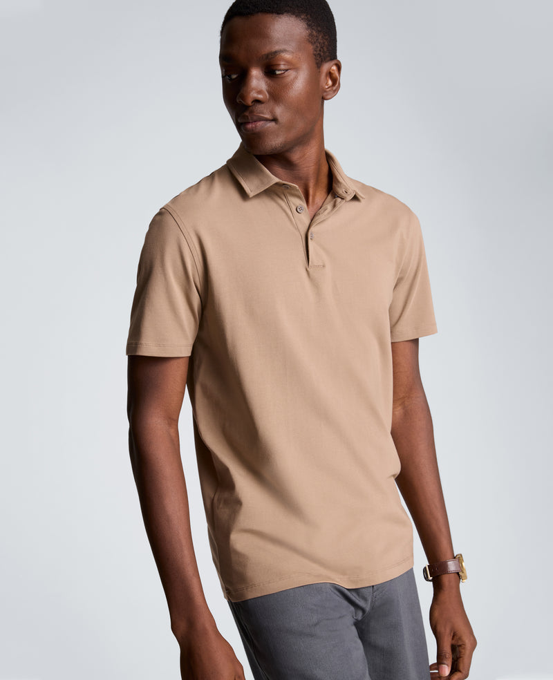 Kenneth Cole - Performance Button Polo MENS SHIRT for Men