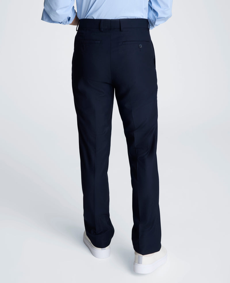 men's dri fit dress pants Dovford Portfolio Slim Fit Men's Dress Pants, Flat Front, Stretch Fabric, Soft and Durable Slacks for Men