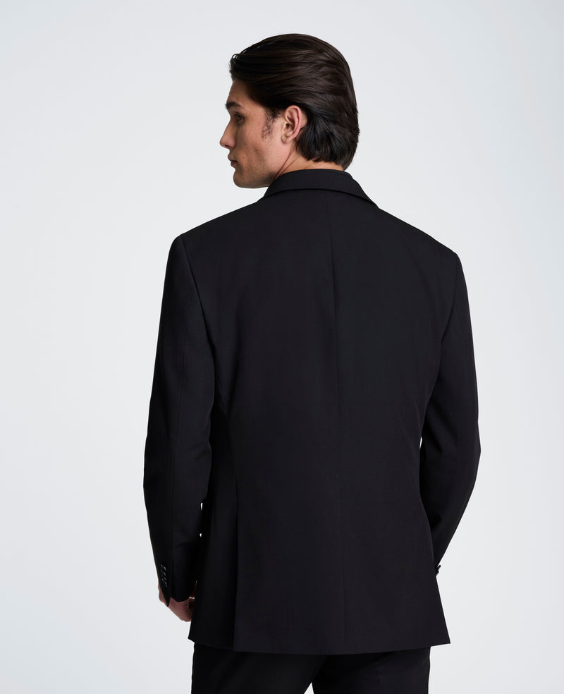 Kenneth Cole Reaction Men's Techni-Cole Suit Separate Slim-Fit Suit Jacket - Black - Size 44L Kenneth Cole Reaction Men's Techni-Cole Suit Separate Slim-Fit Suit Jacket - Black - Size 44L