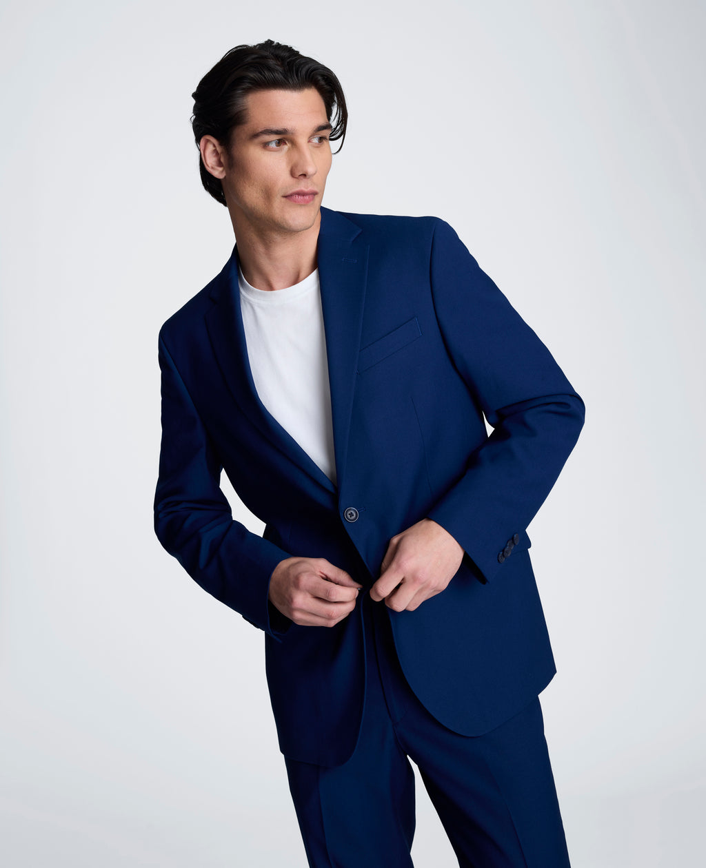 Kenneth Cole - Slim-Fit Stretch Suit Separate Jacket MENS SUIT SEPARATES for Men 