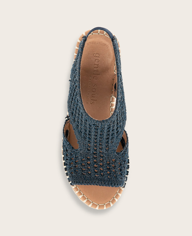 Kenneth Cole - GENTLE SOULS - Cody Knit Espadrille Wedge WOMENS SANDAL for Women
