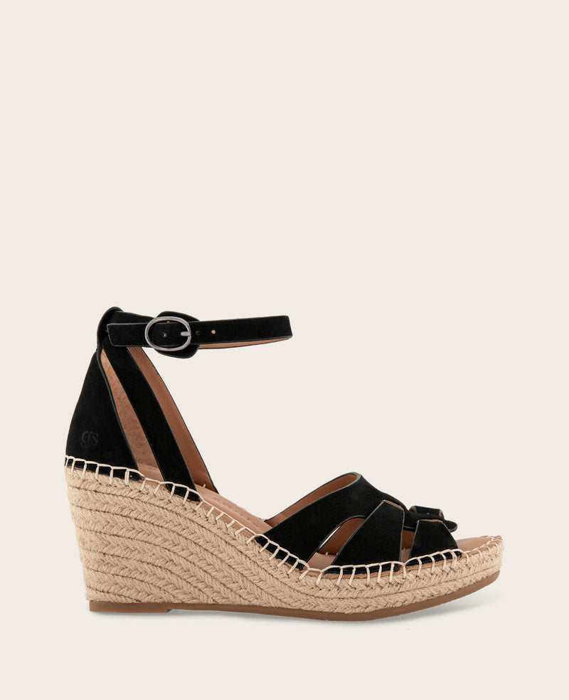 Kenneth Cole - GENTLE SOULS - Coolie Nubuck Espadrille Wedge WOMENS SANDAL for Women