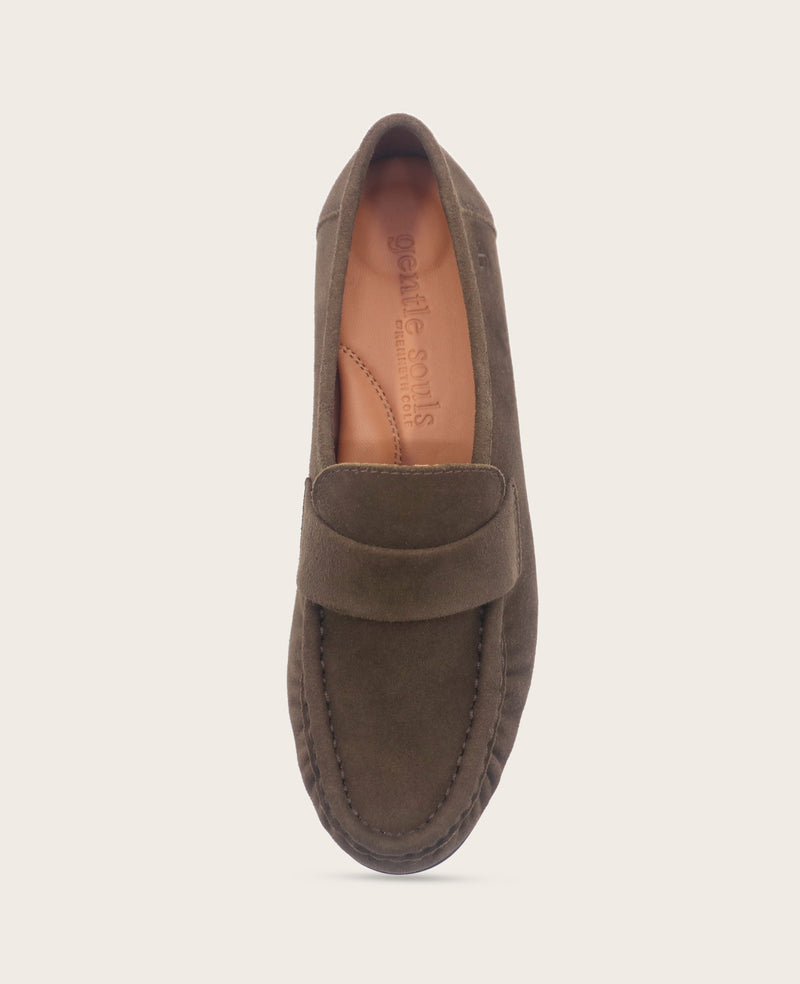 Kenneth Cole - GENTLE SOULS - Crew Suede Loafer WOMENS FLAT for Women