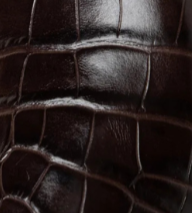 Kenneth Cole - Larroudé x Kenneth Cole: Sandal Dark Oak Croco Leather Sandal