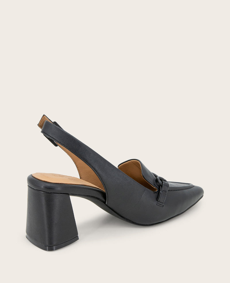 Kenneth Cole - GENTLE SOULS - Dawson Bit Leather Slingback WOMENS HEELS for Women