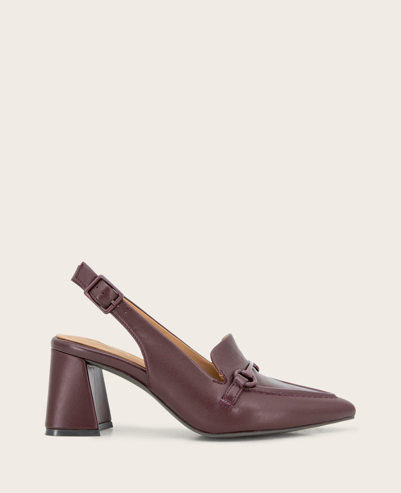 Kenneth Cole - GENTLE SOULS - Dawson Bit Leather Slingback WOMENS HEELS for Women