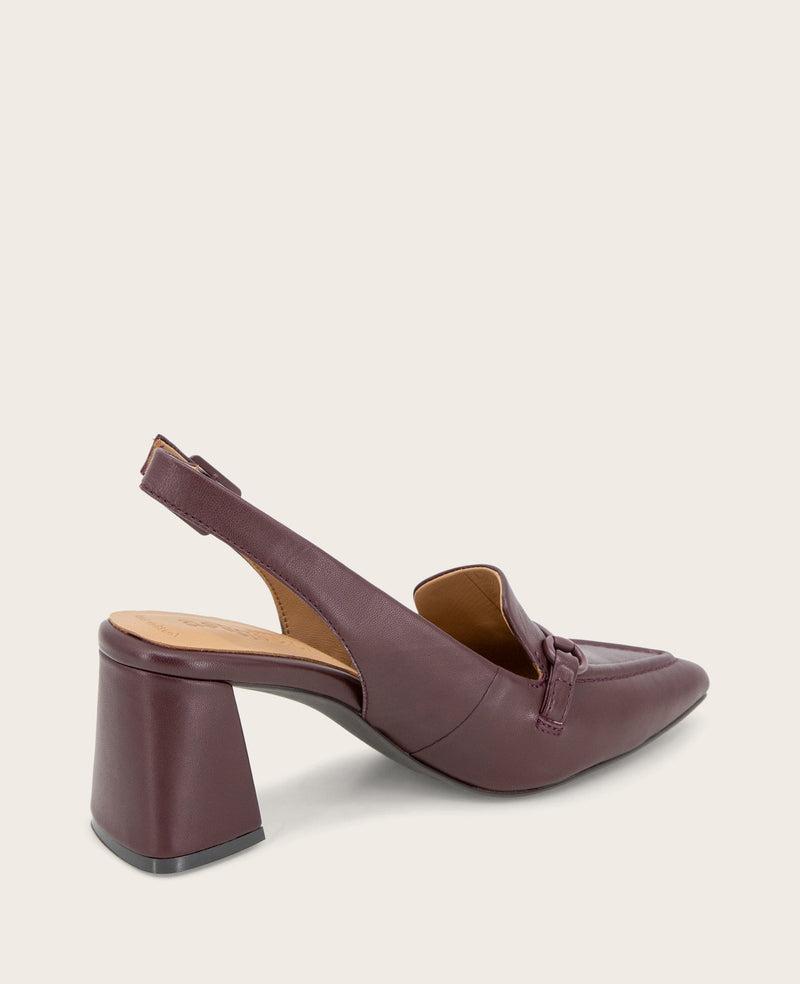 Kenneth Cole - GENTLE SOULS - Dawson Bit Leather Slingback WOMENS HEELS for Women