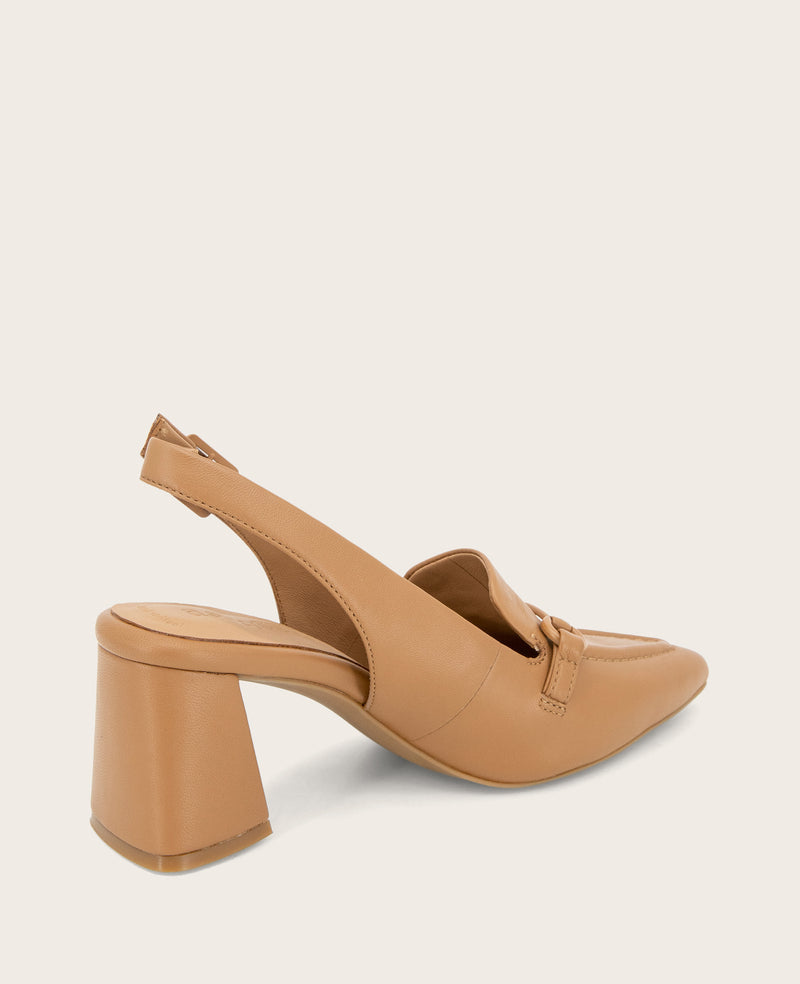 Kenneth Cole - GENTLE SOULS - Dawson Bit Leather Slingback WOMENS HEELS for Women