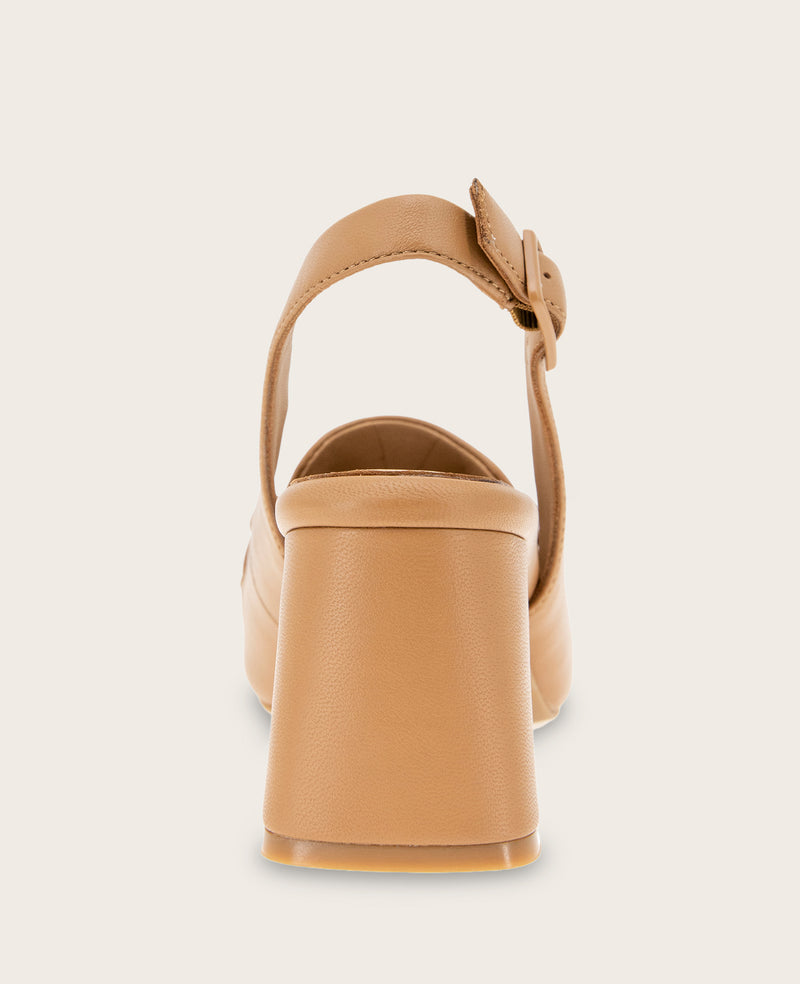 Kenneth Cole - GENTLE SOULS - Dawson Bit Leather Slingback WOMENS HEELS for Women
