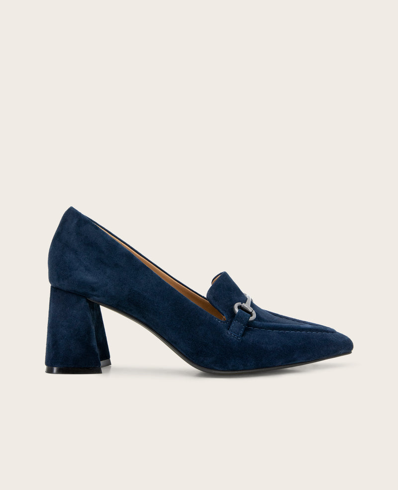 Gentle Souls Women's Dionne Pointy Toe Loafers - Blue - 10 Gentle Souls Women's Dionne Pointy Toe Loafers - Blue - 10