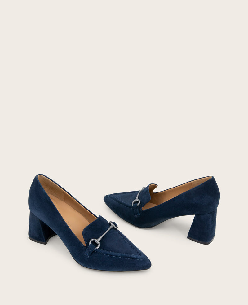 Kenneth Cole - GENTLE SOULS - Dionne Suede Loafer WOMENS HEELS for Women