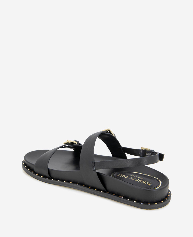 Kenneth Cole Women's Sporty Flat Sandals - Lightweight & Easy Slip-On