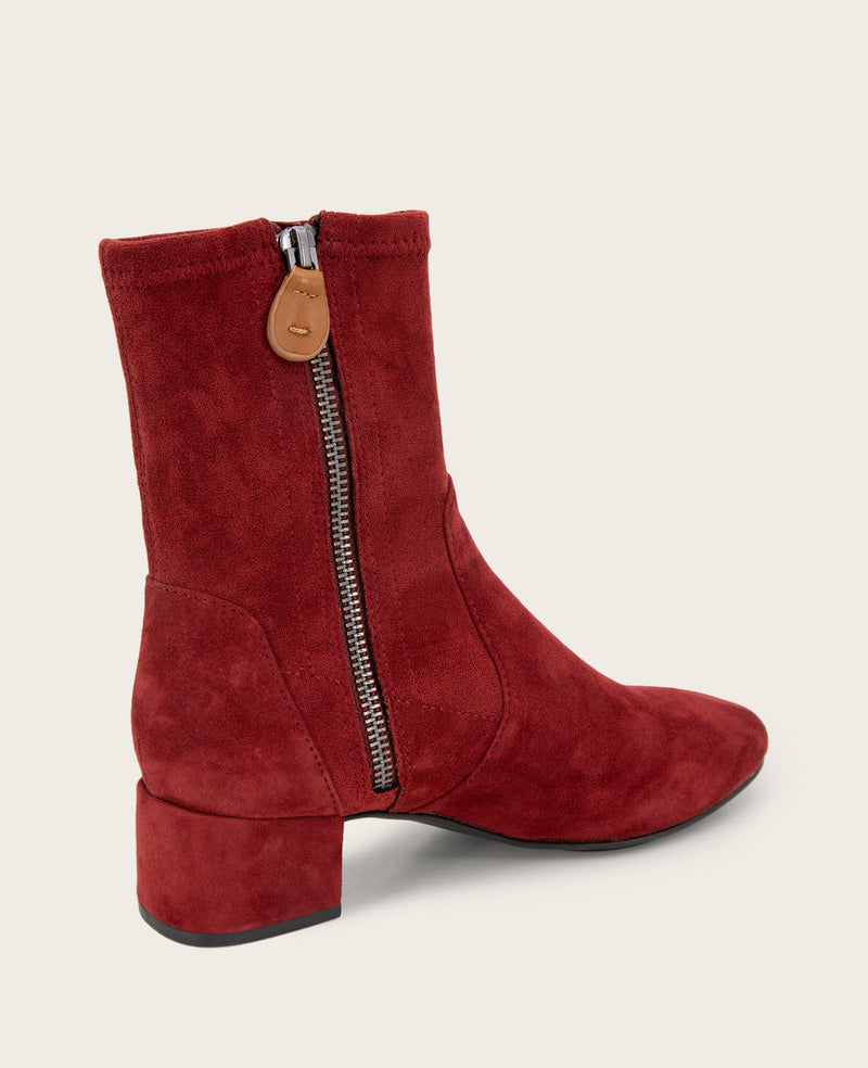 Kenneth Cole - GENTLE SOULS - Ella Micro Suede Stretch Bootie WOMENS BOOT for Women