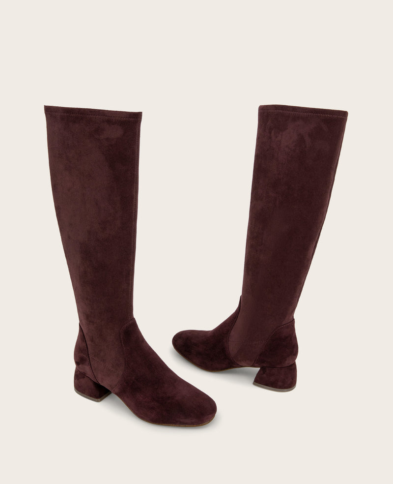 Kenneth Cole - GENTLE SOULS - Emily Micro Suede Stretch Boot with Wide Calf WOMENS BOOT for Women