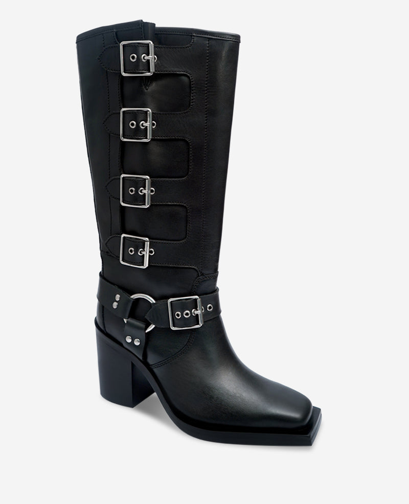 Kenneth Cole - Emmett Leather Buckle Boot WOMENS BOOT for Women