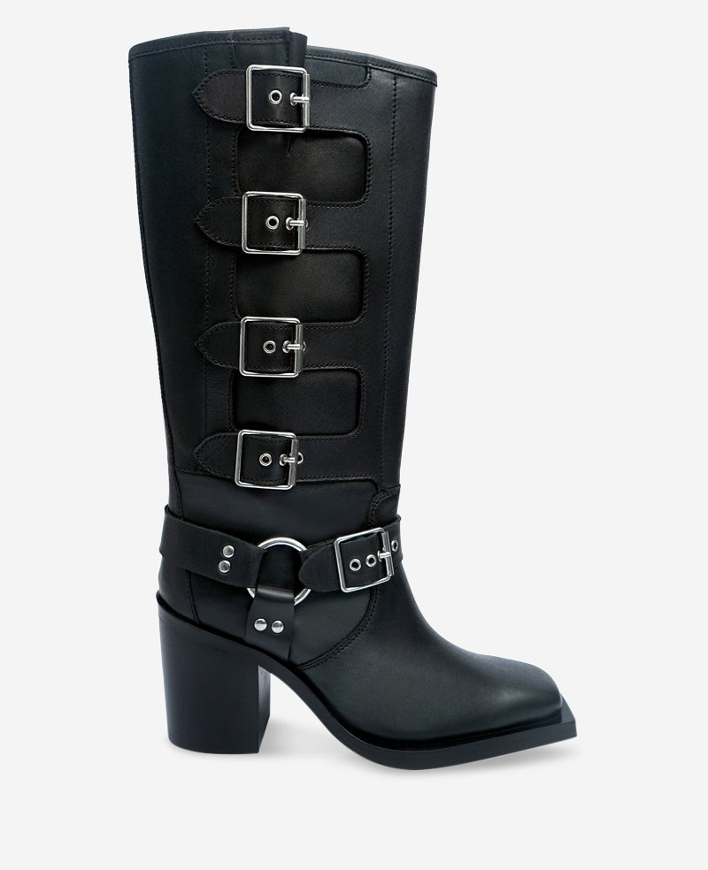 Kenneth Cole - Emmett Leather Buckle Boot WOMENS BOOT for Women