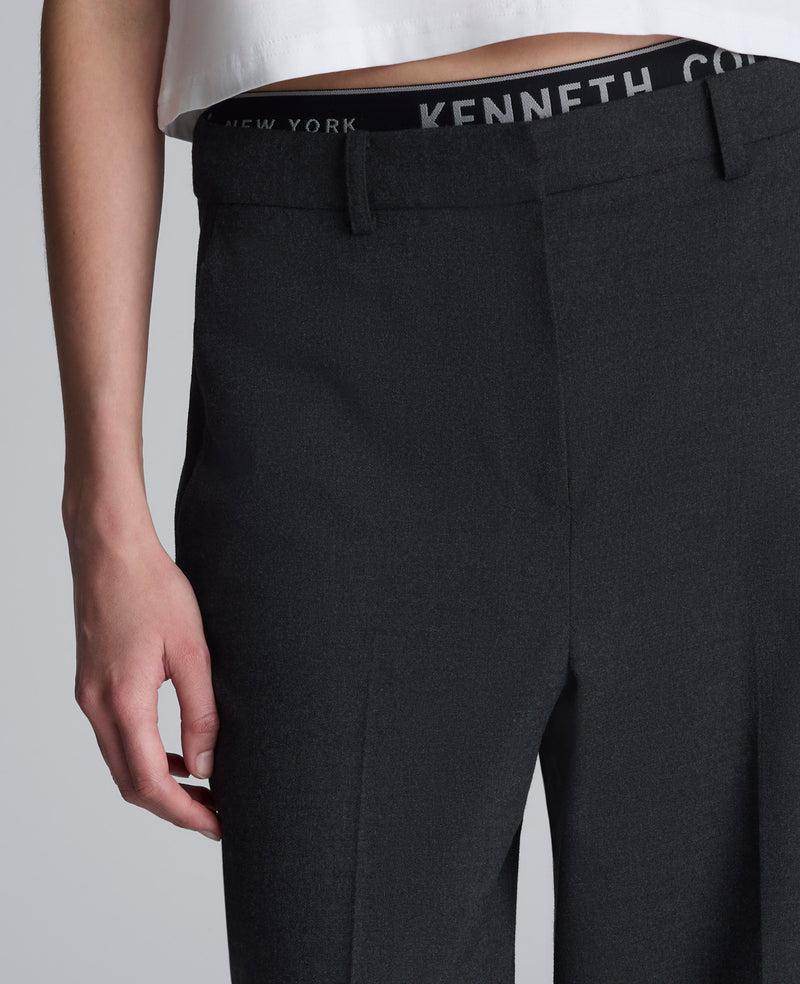 Kenneth Cole - Flannel Wide Leg Pant WOMENS PANTS for Women