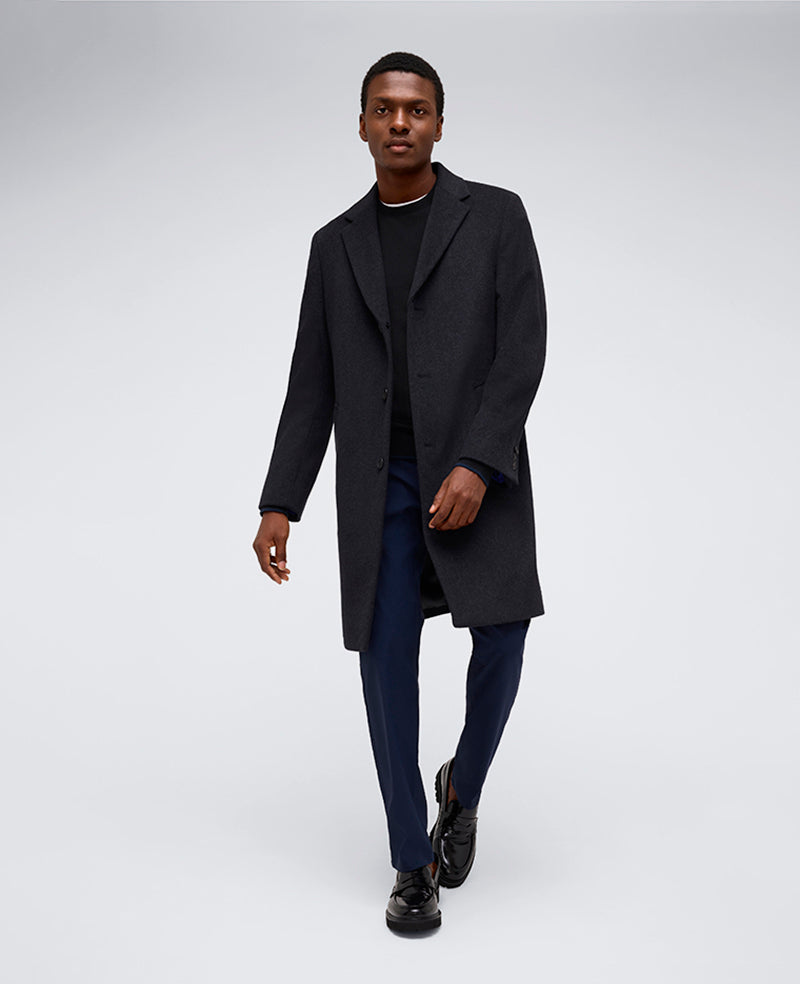 Kenneth Cole - The Classic Fit Overcoat MENS OUTERWEAR for Men